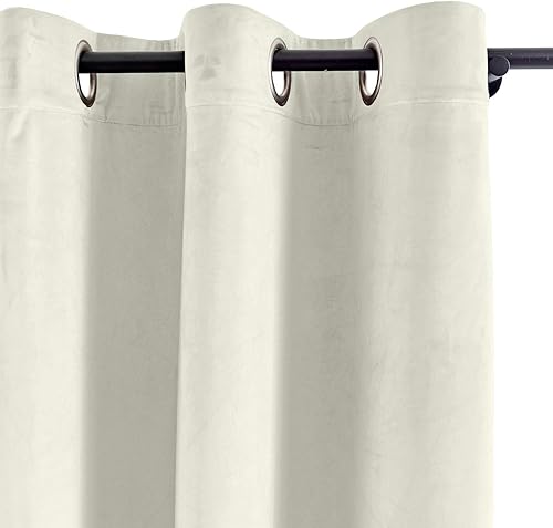 Miniatura 2 de cololeaf Cortinas extra anchas para interiores con ojales, cortina divisora de habitación, cortinas extralargas de terciopelo de privacidad con