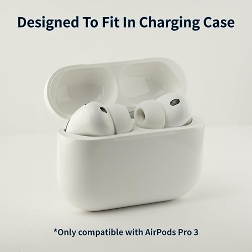 Miniatura 6 de Comply TrueGrip MAX | Puntas de repuesto de espuma viscoelástica prémium para Apple AirPods Pro Gen 3 | Comodidad de larga duración, máxima TrueGrip