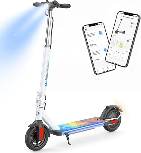 Miniatura 91 de Caroma Scooter eléctrico para adultos, potente motor de 350 W/500 W/750 W, velocidad máxima de 20/25 millas por hora y rango de 18/25/30 millas