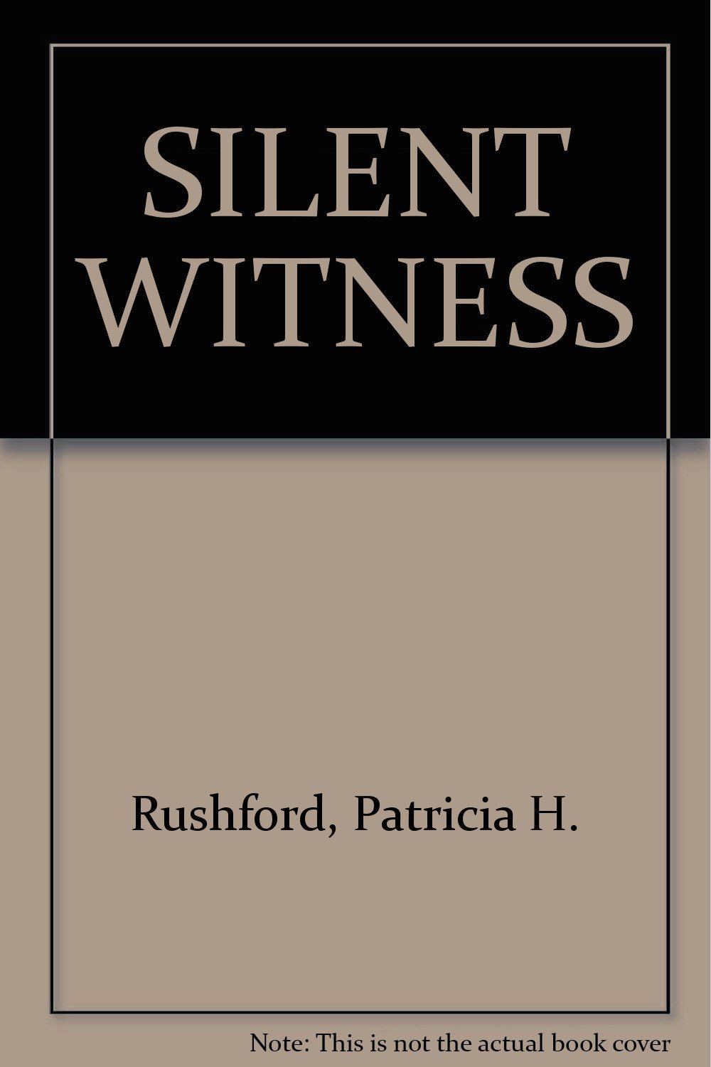Amazon SILENT WITNESS Christianity