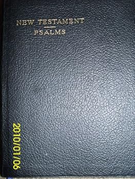 Bonded Leather New Testament, with Psalms, Bold Print:1958, Collins, Leather Bound, Authorized King James Version Book