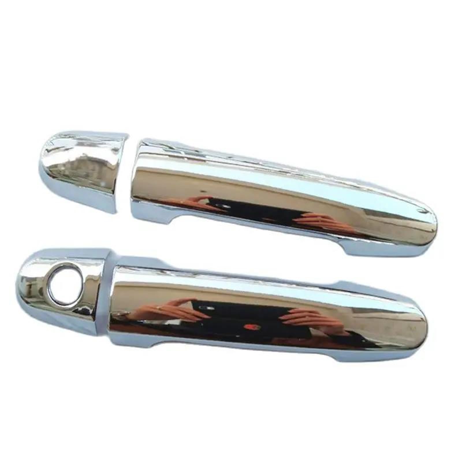 Hjkdsz 2Dc1 Car Door Protection For Hilux For Vigo 2006-2014 An10 An20 An30 Car Door Handle Cover Trim Plastic Chrome Accessories(2Dc1)