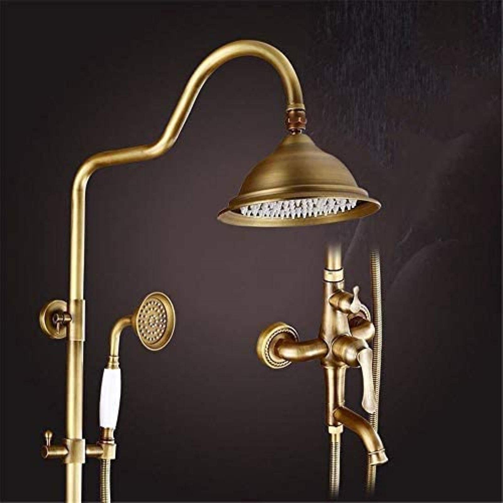 Robinet de lavabo de salle de bain mitigeur et ensemble de douche étanche