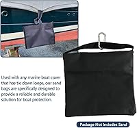 Vista 4 de Bolsa de arena para cubierta de barco, kit de amarre de grado marino, accesorios para barcos, bolsas de arena resistentes al viento, cada una de 10