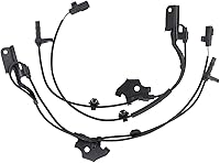 NewYall Pair Front Left & Right ABS Wheel Speed Sensors for Lexus CT200h 2011-2016, Toyota Prius 2010-2015, Prius C 2013