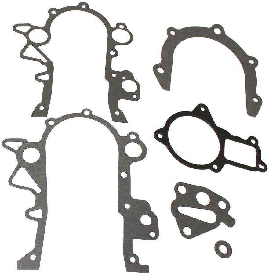 DNJ LGS1135A Lower Gasket Set for 2009-2011 Chrysler, Dodge, Jeep, Volkswagen Grand Caravan, Routan, Town & Country 3.3L-3.8L V6 12V OHV 3778cc