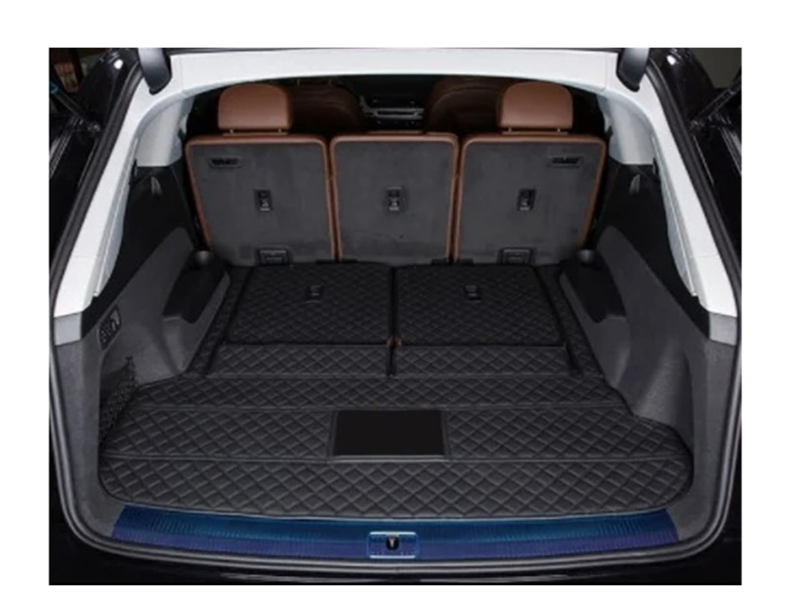 Auto Tappetino Bagagliaio Per Q7 7 Posti 2022 Tappetini Per Bagagliaio In Pelle Cargo Liner Accessori Para Auto Alfombrillas Coche Tapetes Para Carro