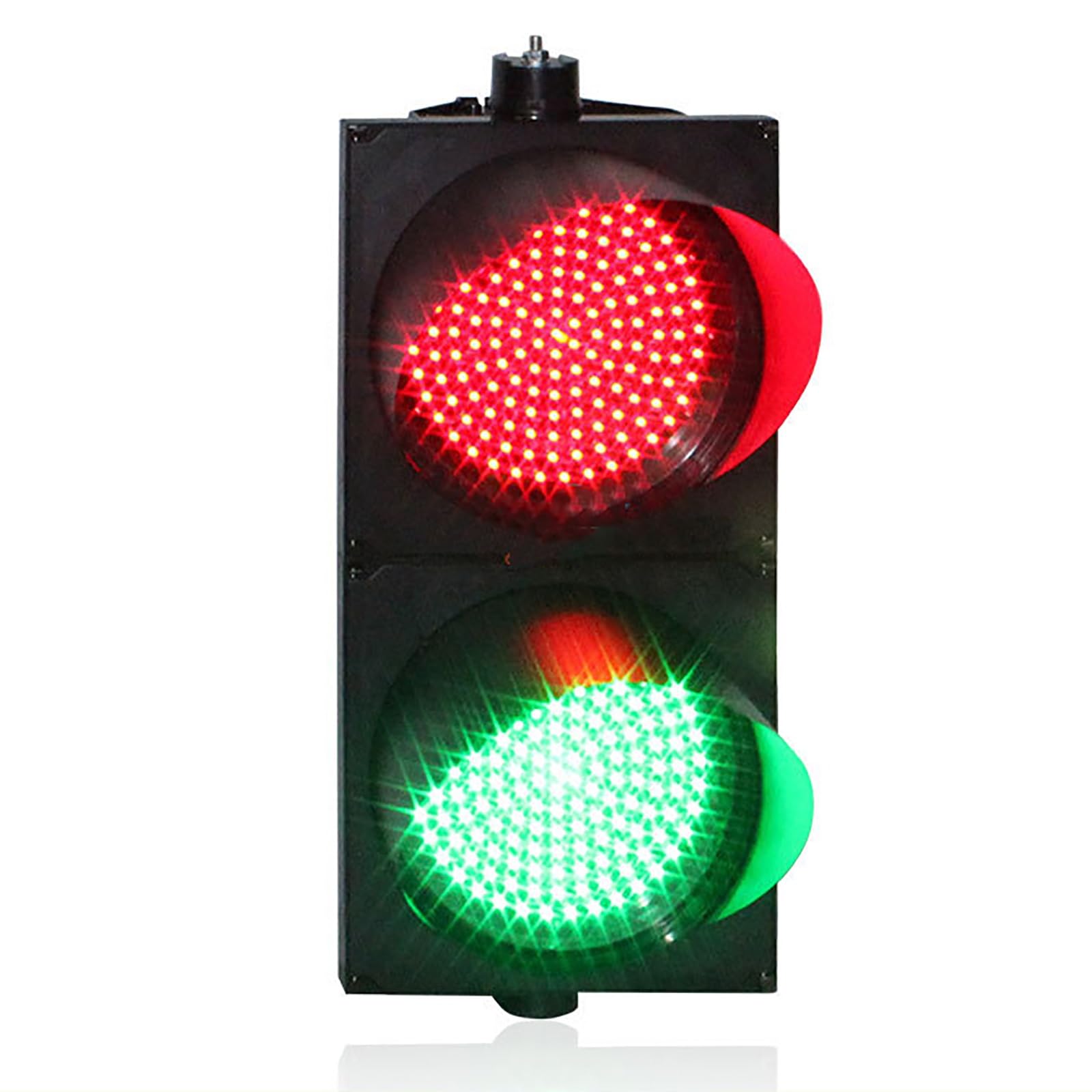 Feu stop et marche à 2 feux rouges verts de 200 mm pour station de péage et route