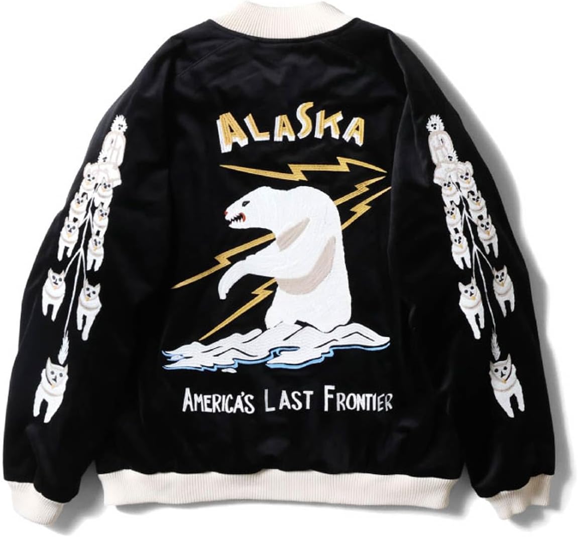 ヒューストン)HOUSTON 別珍スカジャン VELVETEEN SOUVENIR JACKET