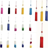 Vista 1 de Lujo chino nudo espada borla extensible Taichi espada accesorios