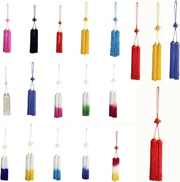 Luxury Chinese Knot Sword Tassel Extendable Taichi Sword Accessories