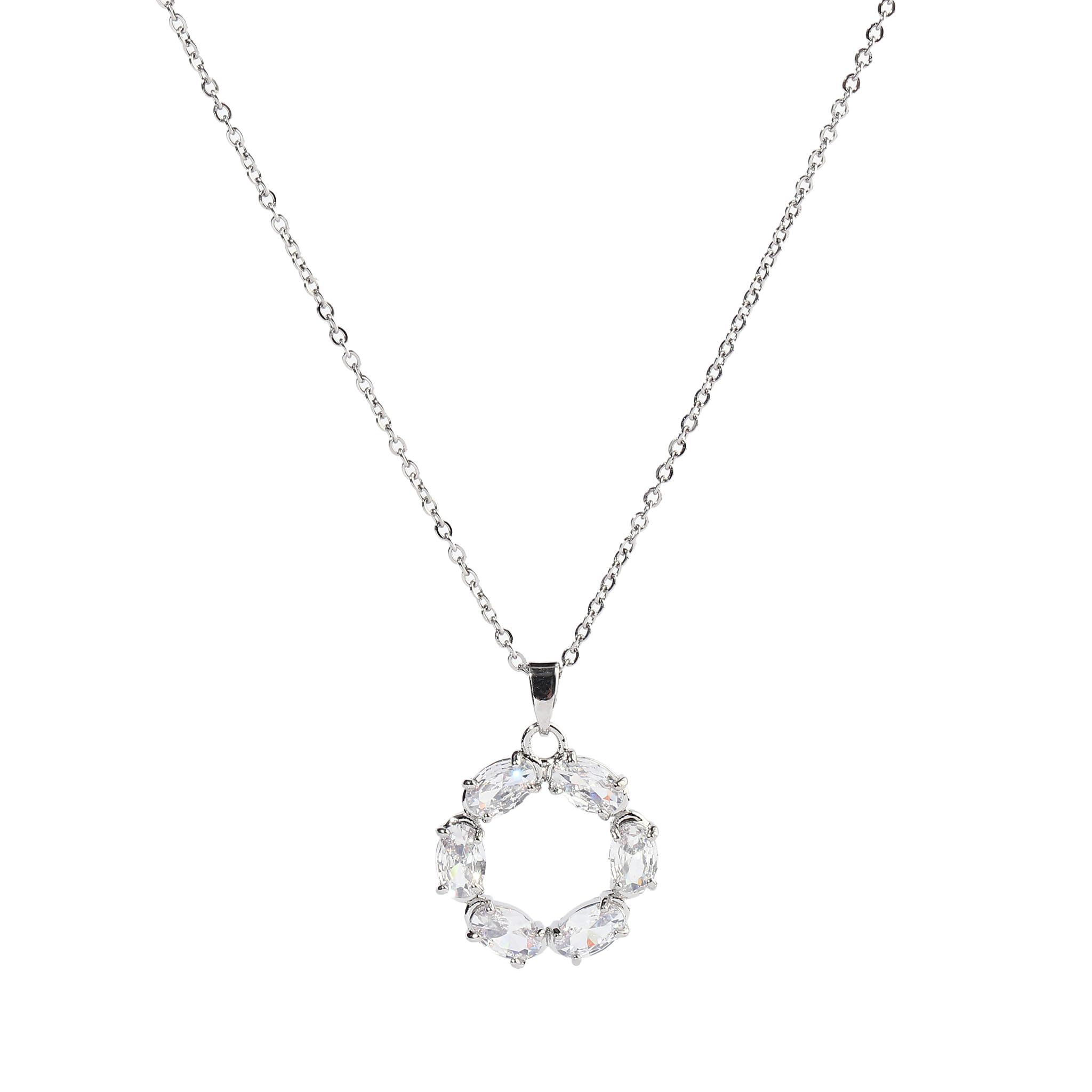 SALTY Drea Crystal Necklace for Women & Girls | Neck Chain | Locket | Necklace | Fancy & Stylish | Aesthetic Jewellery | Everyday Accessories (B0DCRSL4RG) Amazon Price History, Amazon Price Tracker