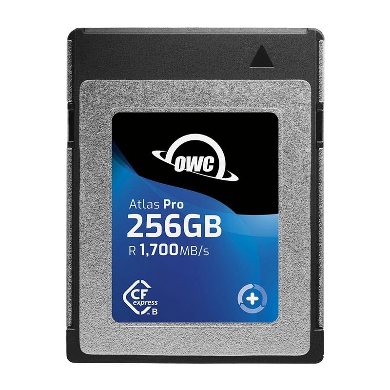 Image of Owc Atlas Pro Cfexpress 2.0 Type B 256GB 1700MB and S Read 1500MB and S | Up to 1700MB per S Read, Up to 1500MB per S Write, Rugged, 3-Year Owc Limited Warranty