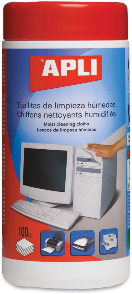 APLI 11301 - All Surface Cleaning Wipes - 100 Units