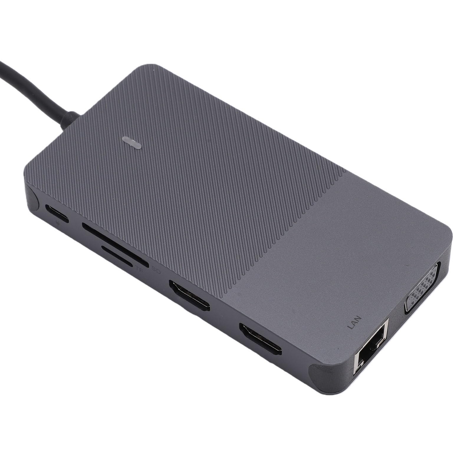 XUMIUZIY Hub USB z Konwerterem OTG Typu C Czytnik Kart Pamięci 3 Tryby Wyświetlania Plug and Play
