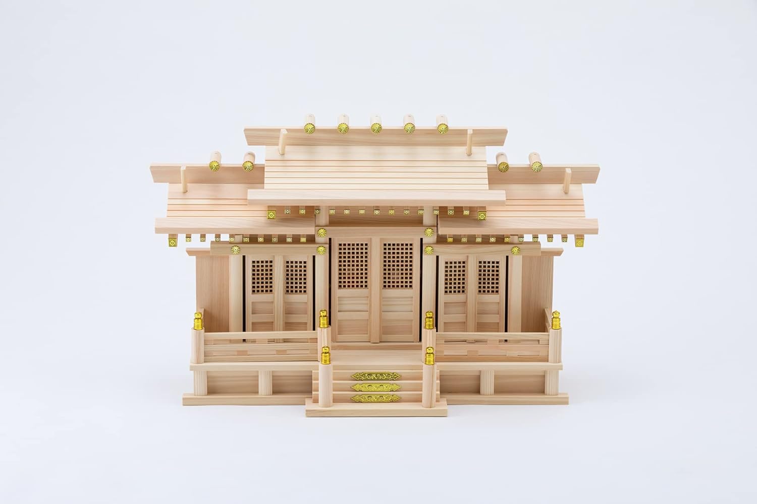 (Kamidananosato) Shizuokamokko Japanese Shinto Shrine Shelf (Kamidana) - Hanging Ornament - Wood - Mother's Day, Grandparents Day