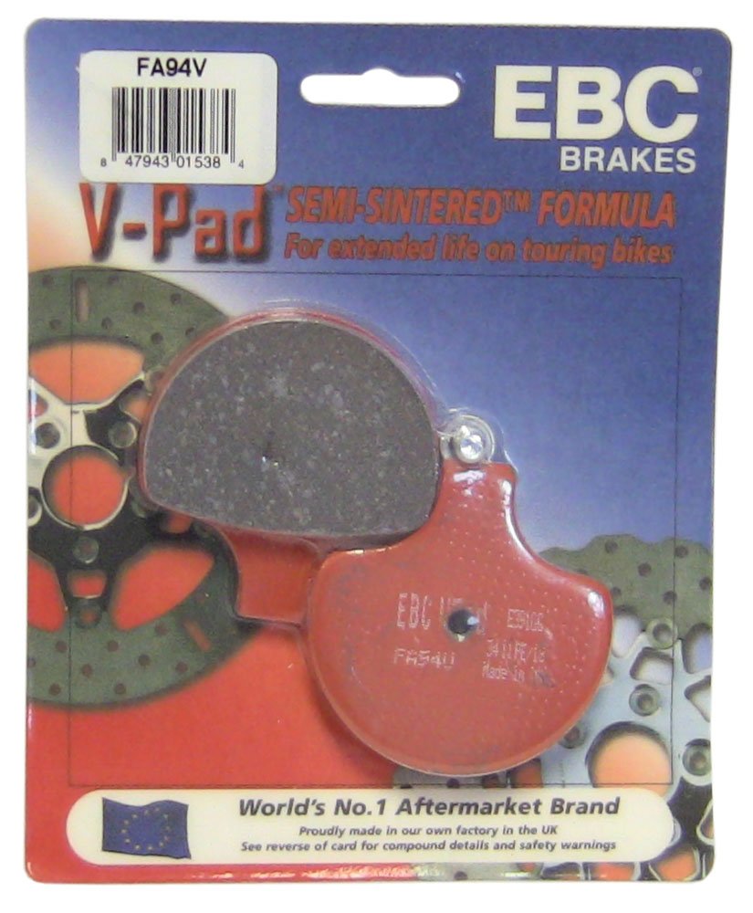 Plaquettes de frein EBC Fa94 V éliminez les sifflements et l'usure de disque - 3