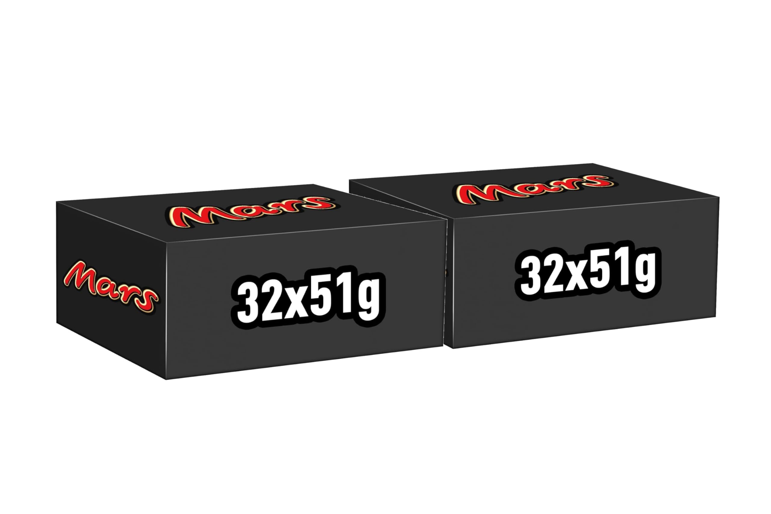 Mars Schokoriegel – 64er Pack: Nougat, Karamell & Vollmilchschokolade