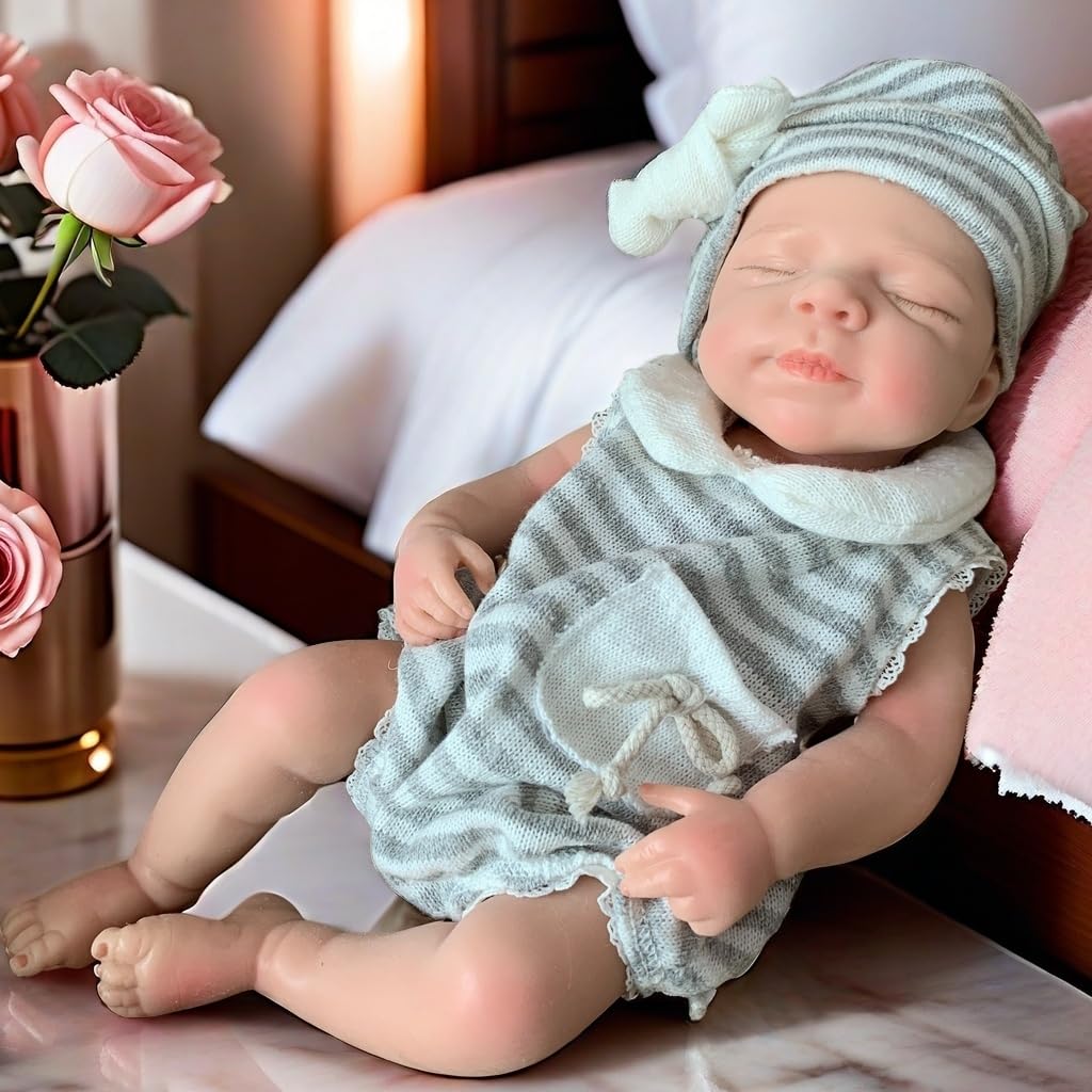 【リボーンドール】 PASCALE Amazon.com: Abenduot 13inch Pascale Baby Full Body Platinum