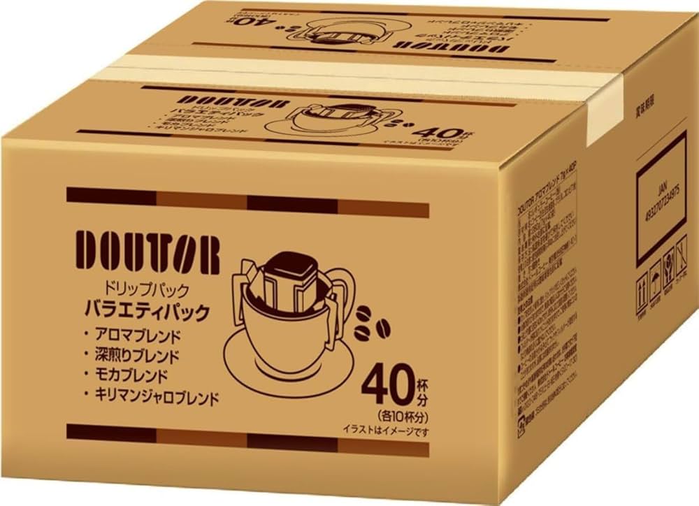 ドトール　ドリップコーヒー　200パックx2種 楽天市場】200袋 【送料無料】 ドトール ドリップパック 選べる