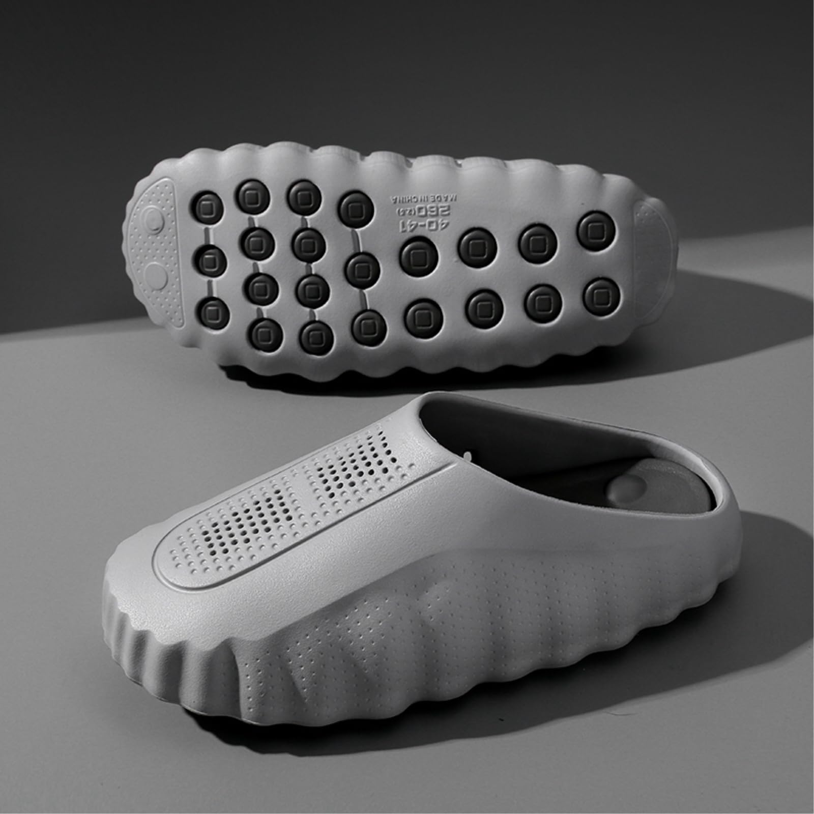 EVA Gartenclogs Unisex mit Massage-Fußbett, rutschfeste Sohle