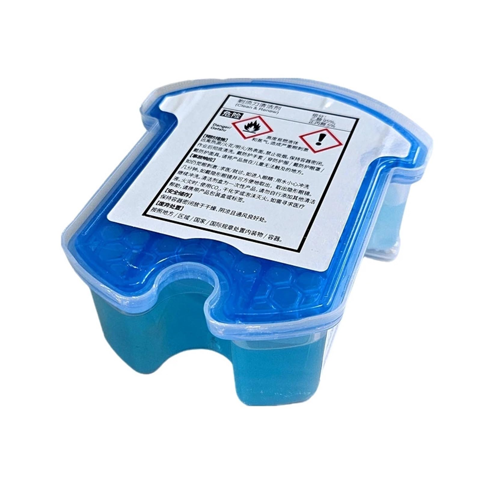 180 ml, compatible con cartuchos de repuesto Braun, Clean & Renew CCR, limpia la afeitadora for una higiene óptima, pelo residual y partículas de piel.(1 pack)