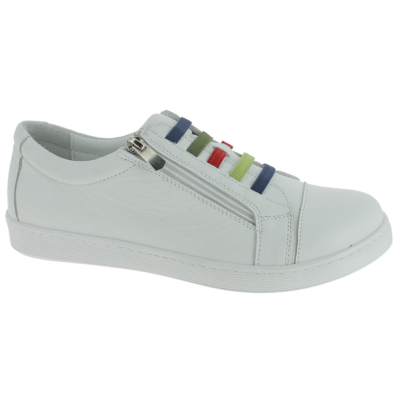 Andrea Conti Women's Trainers Sneaker, White Comb, 5 UK