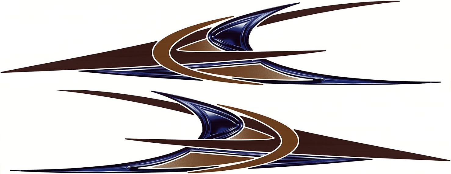 Navistar 2 New Boat rv Trailer Graphic Decals