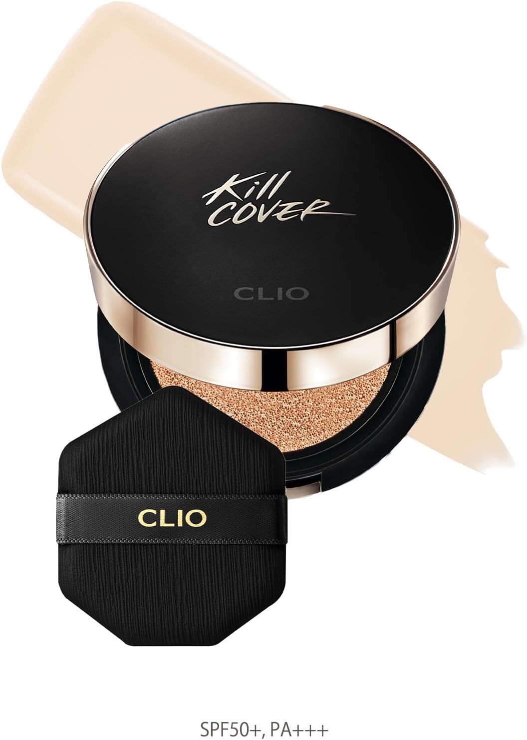 Mat Bitişli Kapatıcılık Sunan Cushion CLIO Kill Cover Fixer Cushion+Refill SPF50+/PA+++ (03/Linen)