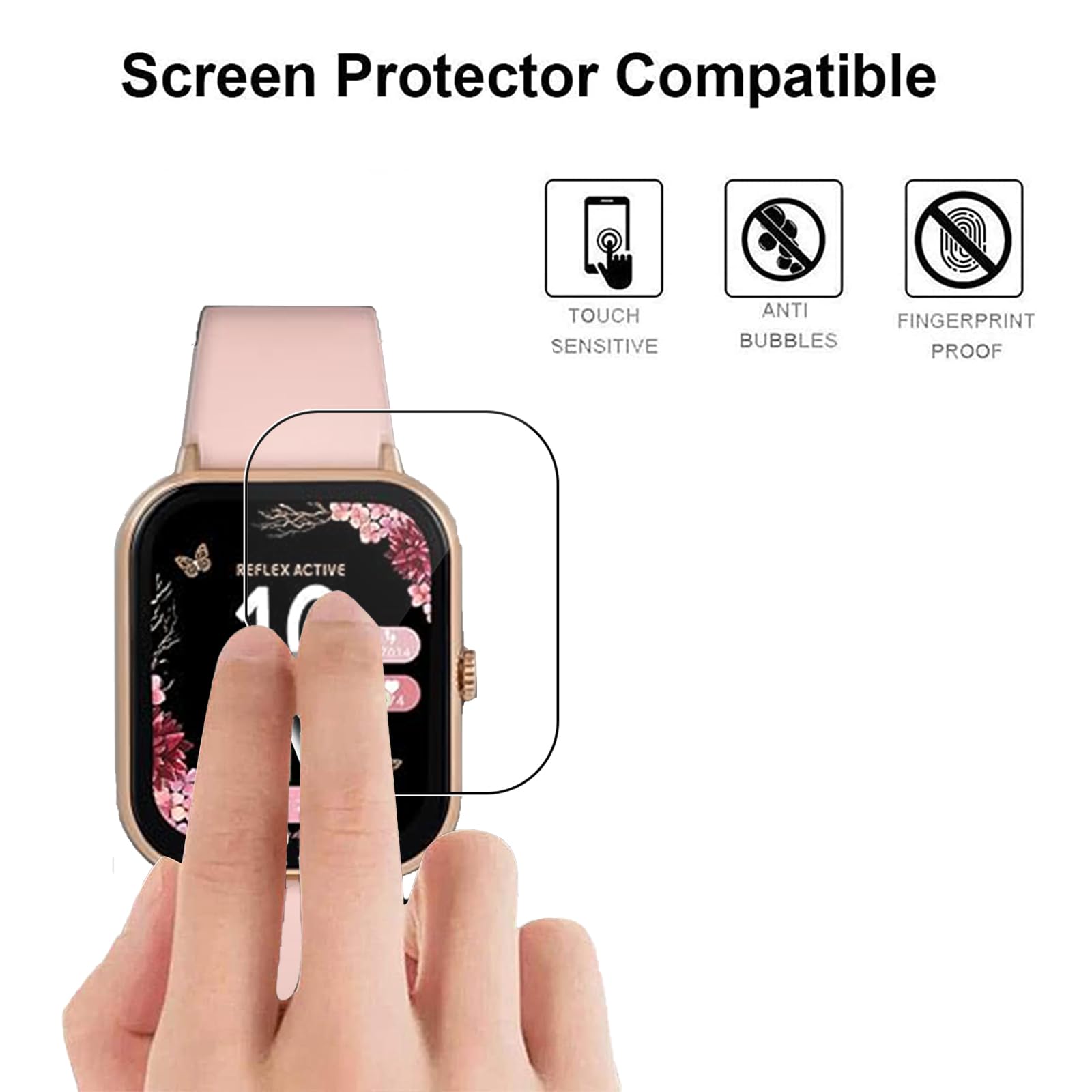MEMELOKA 3 Piezas Protector de Pantalla para Reflex Active Series 23, TPU Película de Flexible con 3D Cobertura Completa, Alta Definición y Alta Sensibilidad