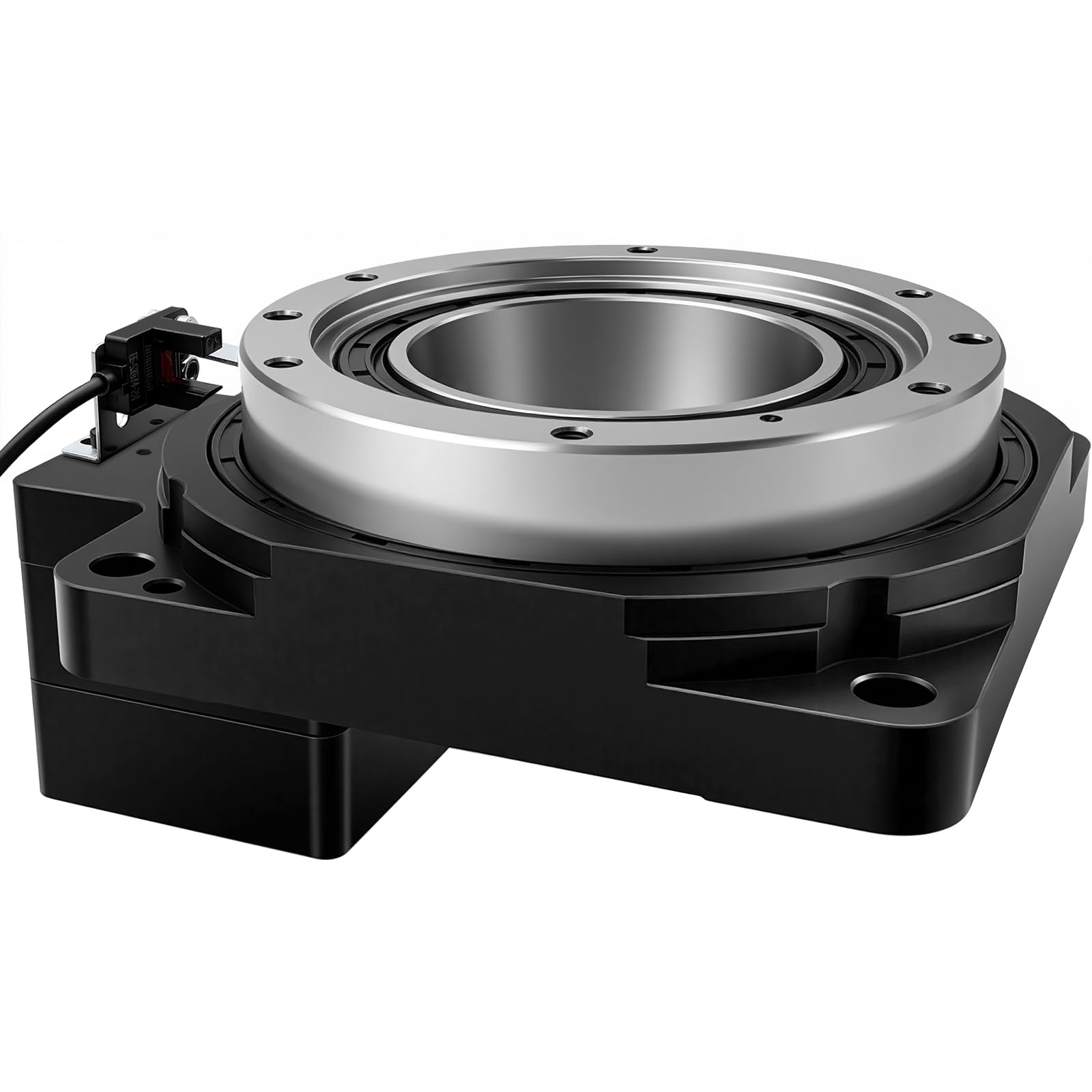 CNC-Hohlgetriebe, Übersetzung 10:1, 360°-Drehtischpositionierer, Ersatz für Direktantriebsmotor und Kurvenindexierer, passend für Nema 23 Schrittmotor, 60-mm-Servomotor