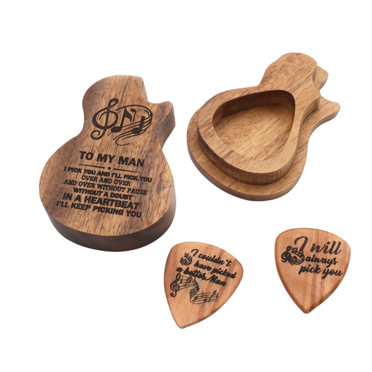 HEMOTON 3 Set Pezzi Plettri Per Chitarra Elettrica Plettri Per Chitarra Elettrica Plettri Per Chitarra Elettrico Plettri Per Chitarra Plettri Per Chitarra In Legno Plettro Per Chitarra