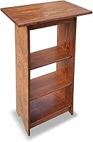 Vista 9 de Peaceful Classics Mesas auxiliares – Mesa auxiliar delgada para decoración de apartamentos, mesas auxiliares duraderas para dormitorio y sala