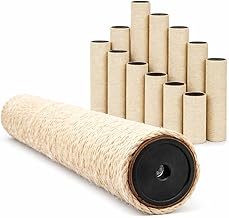 eyepower Diameter 9.2 cm: 60 cm Replacement Cat Tree Post – M8 Scratching Post with Sisal Rope – Durable Scratcher for Cats – Tree Trunk Spare Parts Column Scratching Post Replacement