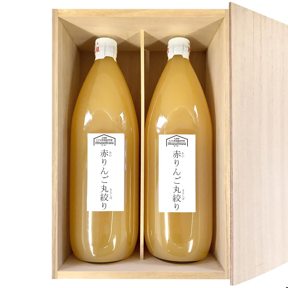 伍代長谷部 ジュース ギフト 赤りんご 1L 無添加 無着色 濃厚 甘み 国産 青森産