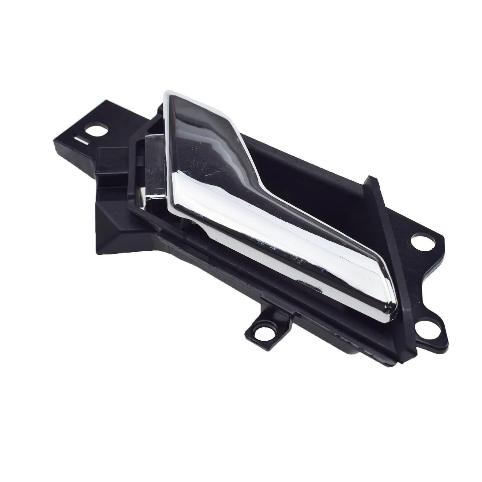 Faczpjcx Car Interior Inner Door Handle for Saturn for Vue for Hybrid 2009 Chrome Inside Interior Car Door Handles Left Right 96660863,96861998(Left)