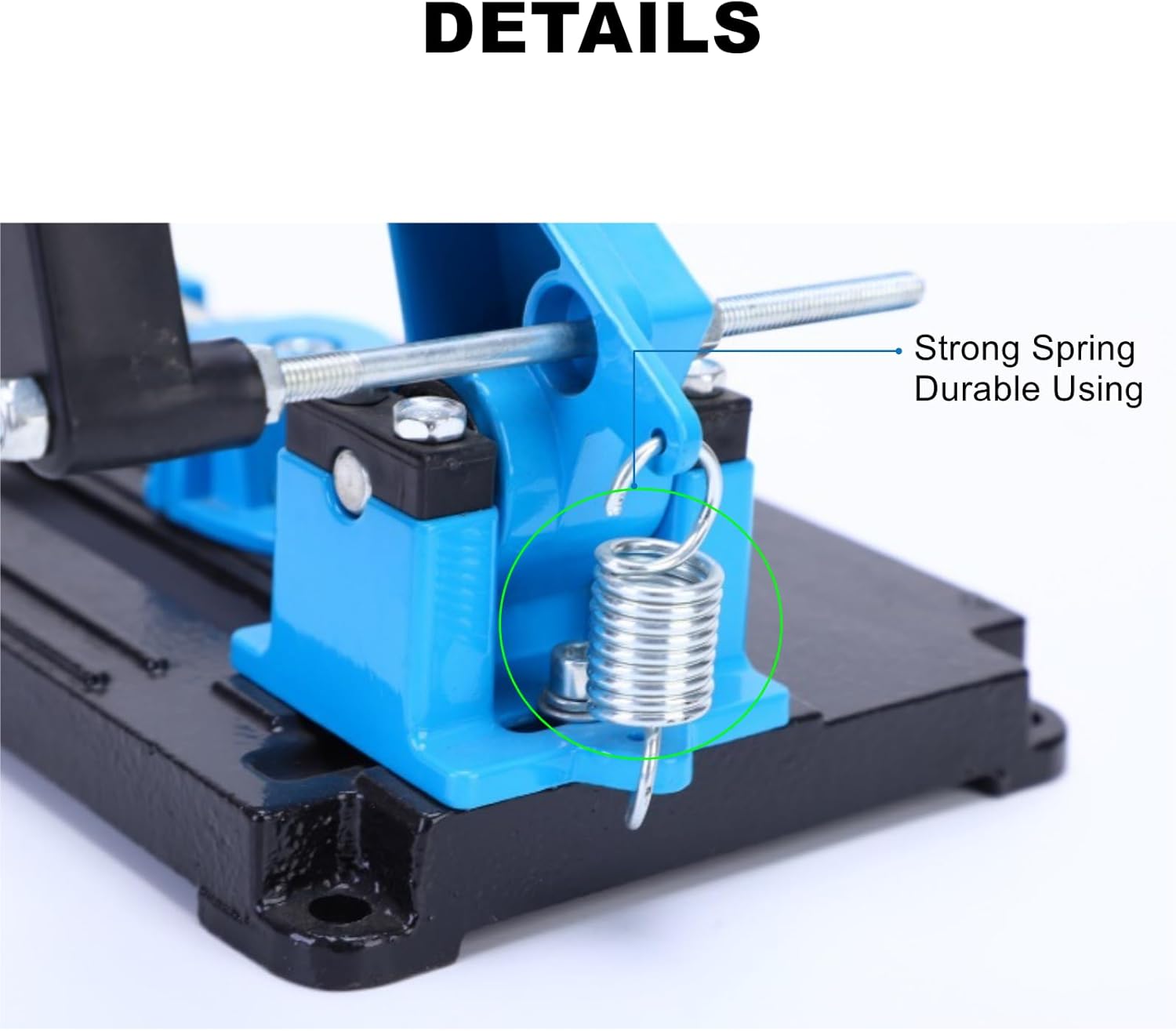 Adjustable Angle Grinder Stand, 38mm - 48mm Clamping Range with 0-45° Adjust Cutting Angle, Dual Use Bracket Holder for Angle Grinder and Hammer Drill