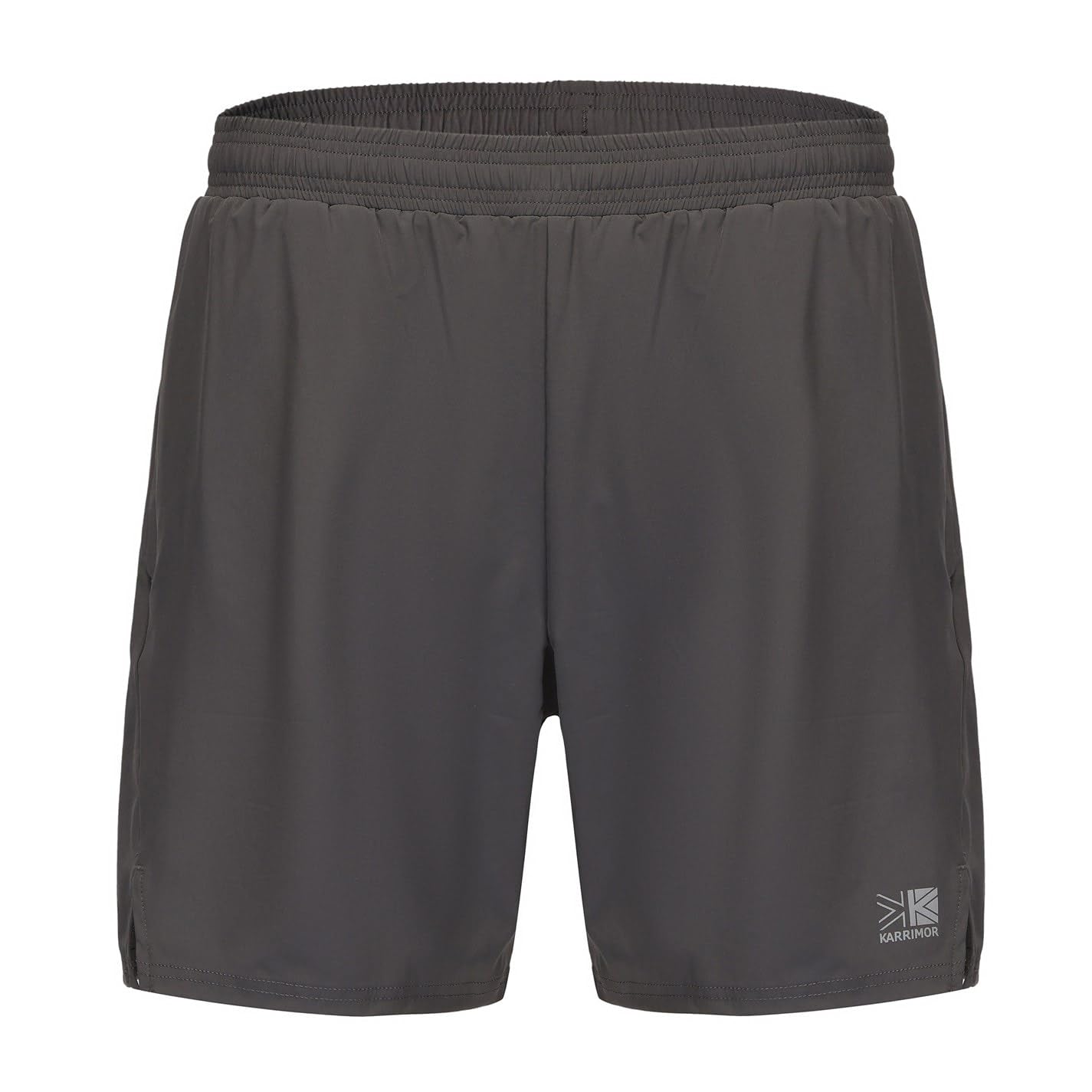 Karrimor Mens 2 in 1 Running Shorts Charcoal M