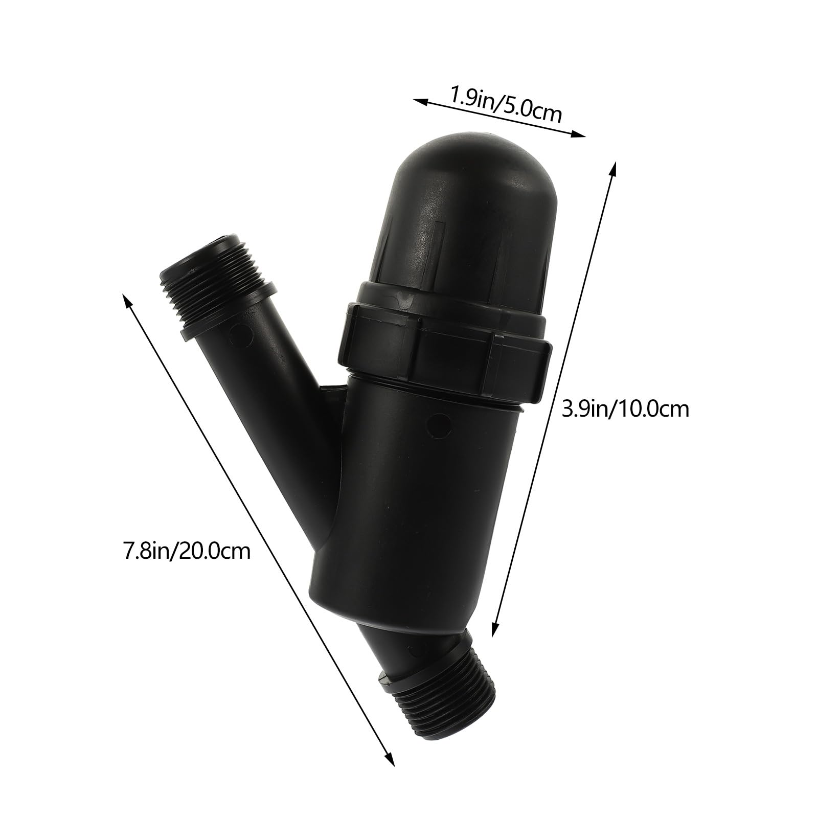 Yardwe 4pcs Irrigazione Filtro Idroponica y Filtro Irrigazione Regolatore di Pressione Irrigazione Filtro Acqua Filtro Y Forma Irrigazione Sistema di irrigazione Filtro 3/4 Drip Setaccio Accessori in
