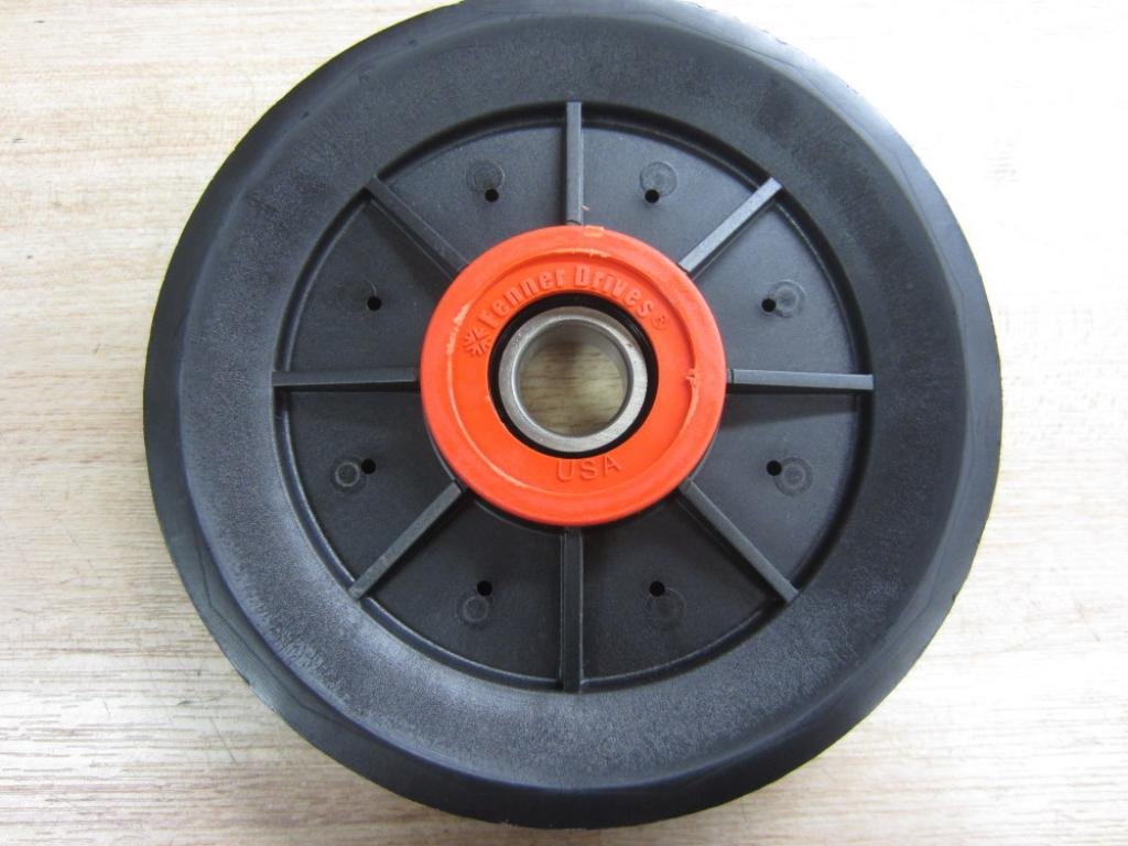 Fenner Drives VA5001 PowerMax V-Belt Idler, A Section, Metal, 17 mm Bore, 5.04" OD