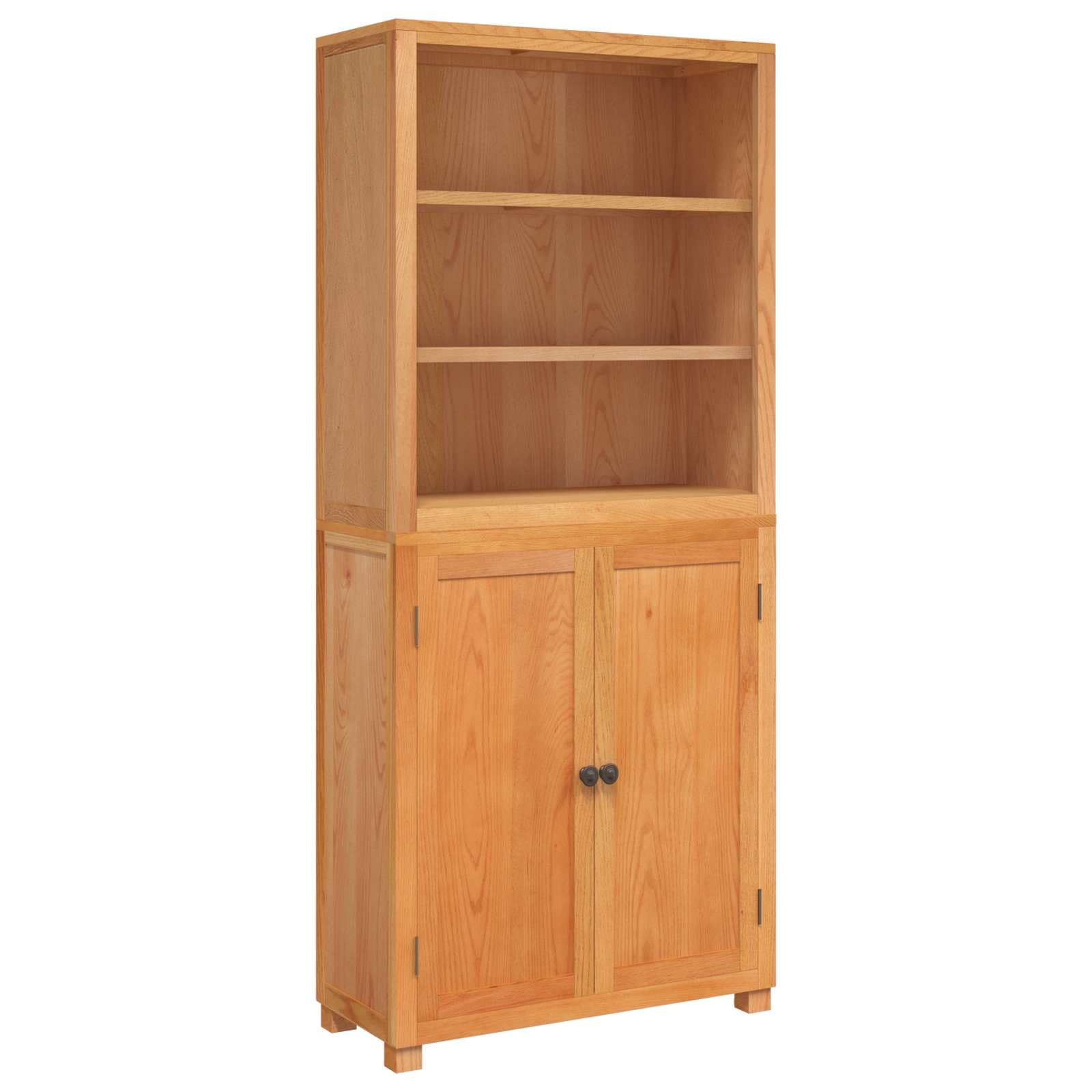 Modernes Aufbewahrungsmöbel-Set mit Tür aus Holzwerkstoff und massiven Eichenbeinen, ideal für Wohnzimmer oder Schlafzimmer, mit Anti-Kipp-Sicherung und viel Stauraum.