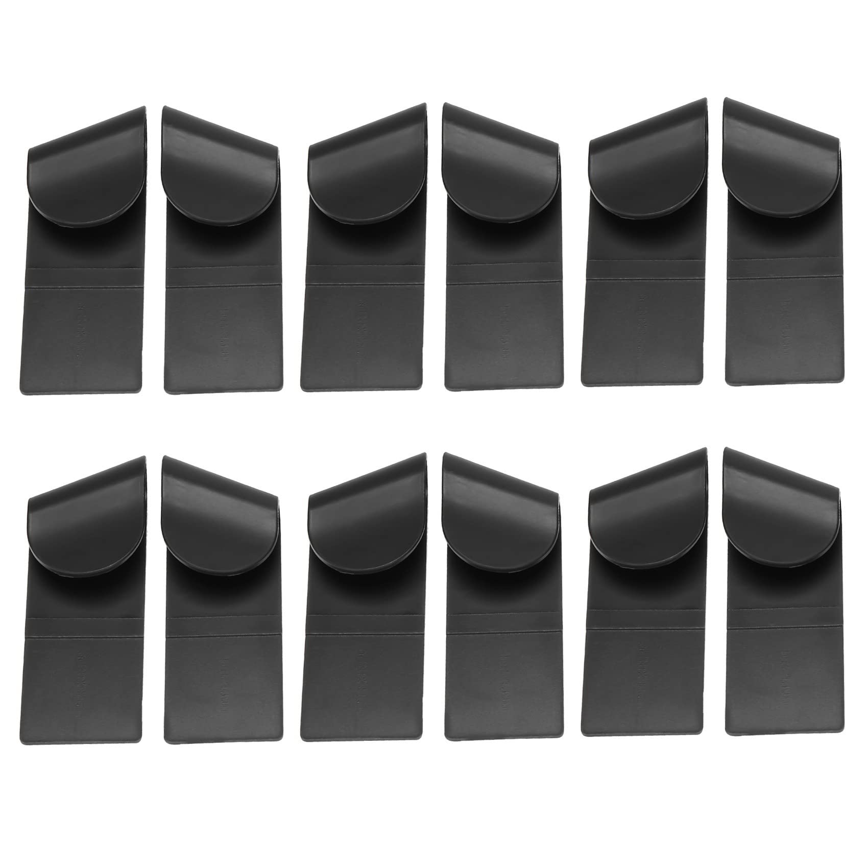 CTRLZS 12Pcs Plastic Pot Pan Lid Rack Clip Cooker Pot Cover Frame Stand for Storing Pot Lids Dishes Storage Organizer Holder
