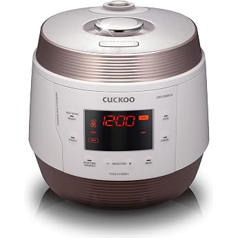 CUCKOO CMC-QSB501S ICOOK Q5 Premium Steam Pressure Multicooker 4750 ml 8-in-1 Multifunctional Device Voice Navigation 3D Heating Technology Keep Warm Function Stainless Steel Inner Pot with