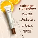 Mamaearth Glow Pore Blurring Primer with Vitamin C & Turmeric - 25 g| Enhances Skin’s Glow | Blurs Pores | Helps Makeup Last Long | Lightweight & Non-Greasy gallery image