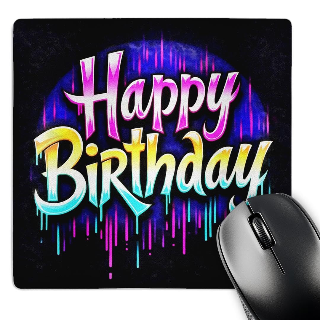 3dRose, Mid Century Modern Martini Glasses Black Outline Art, Mouse Pad