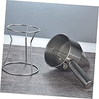 Vista 8 de Unomor Bakery Tools Paper Cup Dispenser Balls Dispenser Chocolate Cream Funnel Pancake Dispenser Octopus Balls Funnel Stainless Steel Funnel