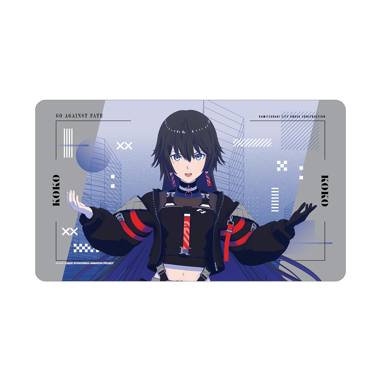 Amazon.co.jp: TVアニメ『神椿市建設中。』 輪廻 此処 マルチデスク