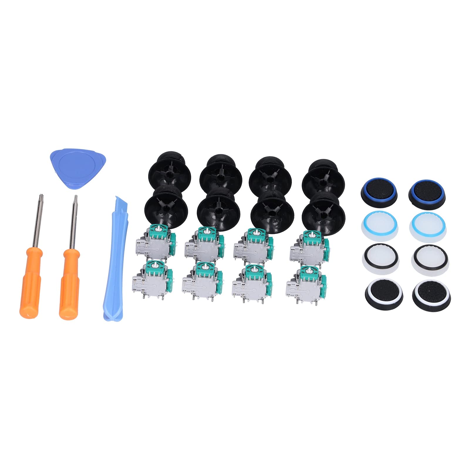 Kit de Joystick para One, Piezas de Repuesto para el Controlador One Compatible con el Controlador Regular S 1st 360(QM21071011 (Color Puro))