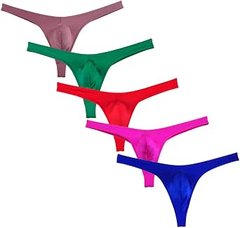Men's Elastic Thong Gay Spandex T-Back G-String Men Jockstrap Underwear