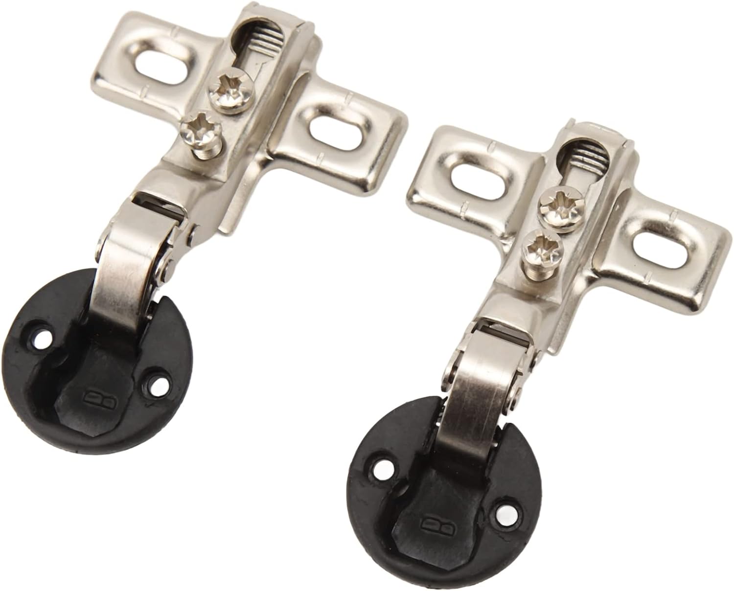 Cold Rolled Steel Cabinet Hinge Smooth Glass Door for Bookcase Easy to Install Home Workspace